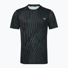 Maglia running uomo Mizuno Core Graphic Tee black/gray
