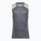 Canotta da running uomo Mizuno Active DryAeroFlow Graphic Tank Top lava smoke