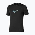 T-shirt running uomo Mizuno Core Runbird Tee black