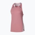 Canotta running donna Mizuno Active DryAeroFlow Tank Top rose elegance