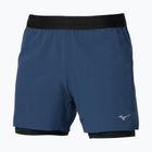 Pantaloncini running uomo Mizuno Core 5.5 Inches 2in1 Estate Blue