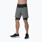 Pantaloncini da corsa da uomo Mizuno Trail Multipocket 2in1 lava smoke