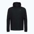 Giacca running uomo Mizuno Tech Light Hooded black