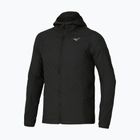 Giacca running uomo Mizuno Tech Light Hooded black