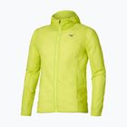 Giacca running uomo Mizuno Tech Light Hooded lightning yellow
