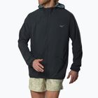 Giacca running uomo Mizuno Active Alpha Hooded black
