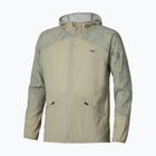 Giacca running uomo Mizuno Active Alpha Hooded elm