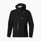 Giacca da running uomo Mizuno Trail Waterproof 20K Hooded black
