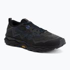 Scarpe da running uomo Mizuno Wave Daichi 9 GTX black/dress blues/black sand