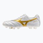 Scarpe da calcio Mizuno Morelia II Japan FG white/football gold/galaxy silver