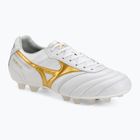 Scarpe da calcio Mizuno Morelia II Japan FG white/football gold/galaxy silver
