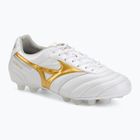 Scarpe da calcio Mizuno Morelia II Elite FG white/football gold/galaxy silver