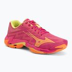Scarpe da pallavolo Mizuno Wave Lightning Elite pink tetra/fortune yellow/ligh