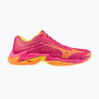 Scarpe da pallavolo Mizuno Wave Lightning Elite pink tetra/fortune yellow/ligh