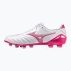 Scarpe da calcio Mizuno Morelia Neo IV Pro FG white/fuchsia purple/fuchsia purple