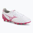Scarpe da calcio Mizuno Morelia Neo IV Pro FG white/fuchsia purple/fuchsia purple