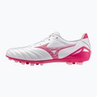Scarpe da calcio Mizuno Morelia Neo IV Pro AG white/fuchsia purple/fuchsia purple