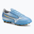 Scarpe da calcio junior Mizuno Alfa III Select Jr FG sky blue/white
