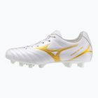 Scarpe da calcio junior Mizuno Monarcida Neo III Select FG white/mp gold