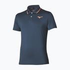 Maglietta da tennis da uomo Mizuno Tennis Short Sleeve Polo insigna blue