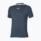 Maglietta da tennis da uomo Mizuno Tennis Core Short Sleeve Tee insigna blue/cloudscape
