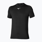 Maglietta da tennis da uomo Mizuno Tennis Core Short Sleeve Tee black/black