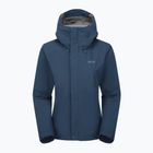 Giacca da pioggia da donna Rab Downpour tempest blu