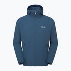 Giacca softshell da uomo Rab Borealis Hoody tempest blue