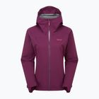Giacca impermeabile da donna Rab Downpour Light mulberry