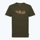 T-shirt uomo Rab Stance Logo army green