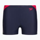 Speedo Hyper Boom Logo Splice - pantaloncini da bagno per bambini true navy/fed red