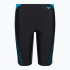 Speedo Hyper Boom Logo Splice, jammer da nuoto per bambini nero/bullone