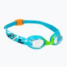 Occhialini da nuoto Speedo Illusion Infant blu/verde fluo/arancione fluo/chiaro