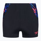 Pantaloncini da bagno Speedo Eco END+ Splice Aquashort da uomo nero/arancio