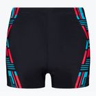 Pantaloncini da bagno Speedo Tech Print Aquashort da uomo nero/arancio
