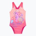 Costume da bagno intero per bambini Speedo Digital Printed bloominous pink/cupid coral