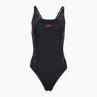 Costume da bagno intero da donna Speedo HyperBoom Splice Muscleback black/electric pink
