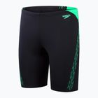 Costume da bagno Speedo Hyper Boom Splice da uomo true navy/verde arlecchino