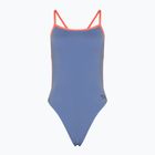 Costume intero Speedo Solid Vback donna curioso blu/disco peach