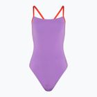 Speedo Solid Tie Back - costume da bagno intero donna dolce viola/watermelon