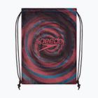 Borsa da nuoto Speedo in rete stampata nero/blu picton/rosso sirena