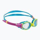 Occhialini da nuoto Speedo Biofuse 2.0 lemon drizzle/kikiki pink/bicton blue per bambini