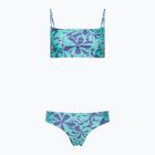 Costume da bagno due pezzi da donna Speedo Printed Adjustable Thinstrap hapuna blu