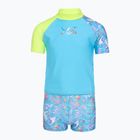 Costume da bagno uomo a due pezzi Speedo Learn To Swim Digital Rash Top Set turkish sea