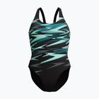 Costume da bagno intero da donna Speedo Hyperboom Placement Muscleback dark teal