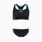 Costume da bagno a due pezzi da donna Speedo Placement iper giallo