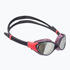 Occhialini da nuoto Speedo Biofuse 2.0 Mirror donna vintage fog / acciaio / argento mirror