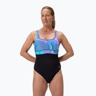 Costume intero Speedo Shaping Contour Eclipse Printed indigo glow da donna