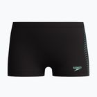 Boxer da nuoto per bambini Speedo Plastisol Placement Aquashort black/alfalfa green