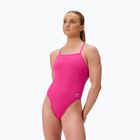 Speedo FL Solid V-Back flare rosa costume intero da donna